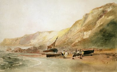 Sur la côte de Ventnor, Île de Wight - Peter de Wint